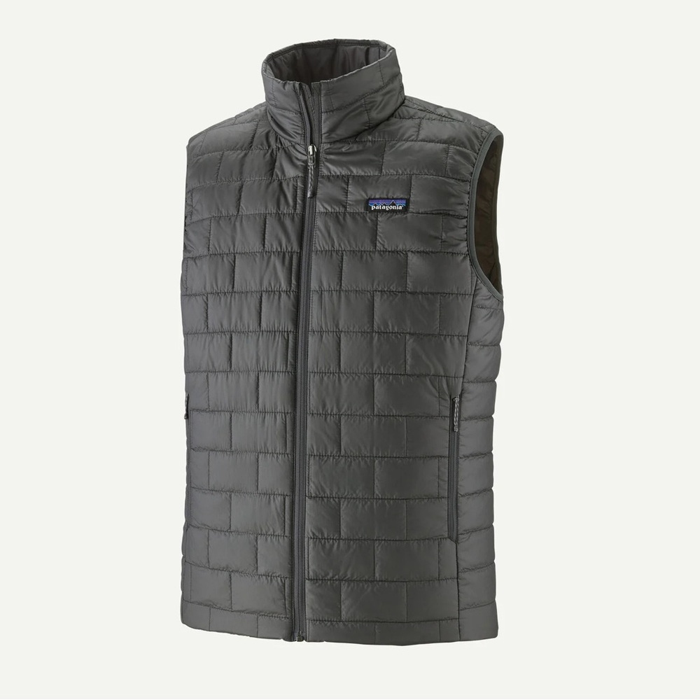 Patagonia Men's Charcoal Quilted Vest